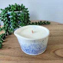 Load image into Gallery viewer, Speckle Blue Massage Candle