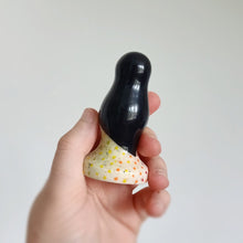 Load image into Gallery viewer, Double Bubble Butt Plug - Courtney - Split Pattern Black/Rainbow