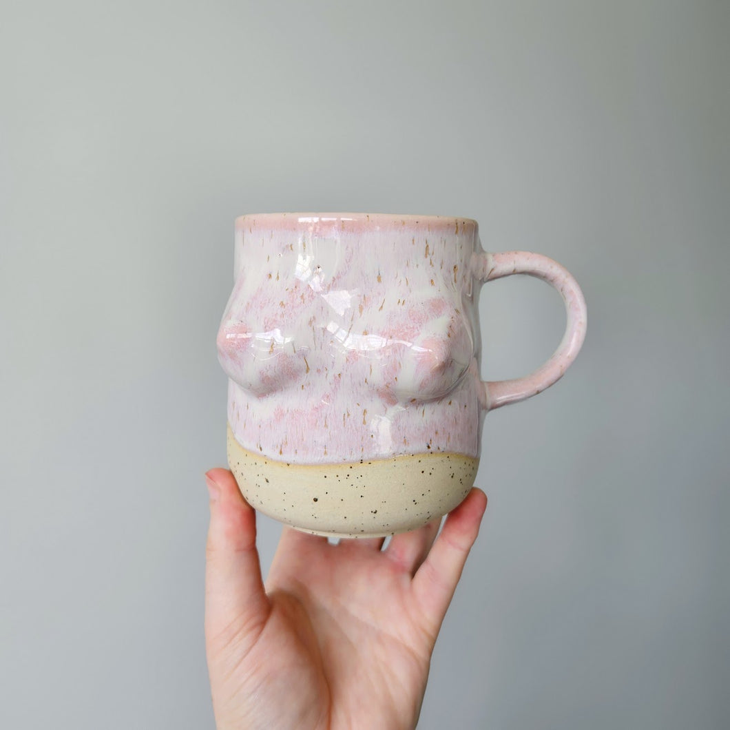 Boob mug - pink