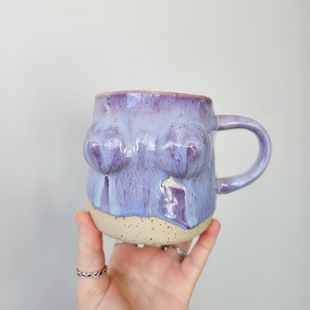 Boob Mug - Lavender