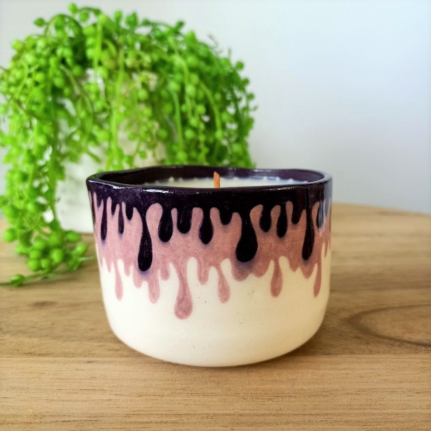 Drip Pink/Purple Massage Candle