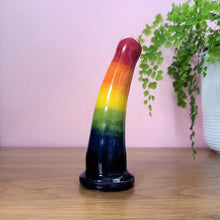 Load image into Gallery viewer, 6 Inch Dildo - Jay -  Rainbow Pride
