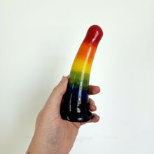 Load image into Gallery viewer, 6 Inch Dildo - Jay -  Rainbow Pride
